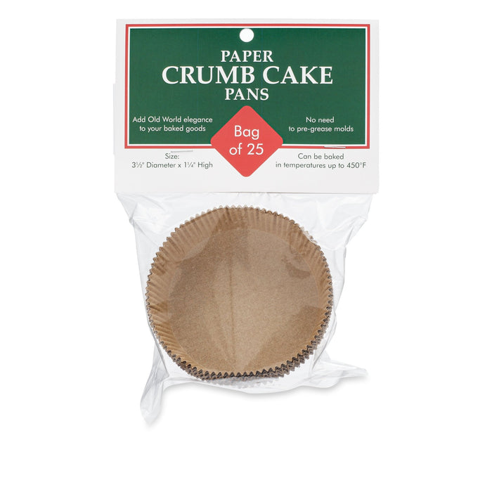 25 - Pack Crumbcake Baking Papers - Kitchen Supply Wholesale - 25 - Pack Crumbcake Baking Papers