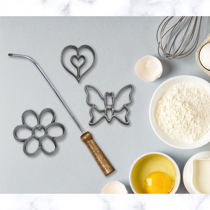 4 - Piece Bloom Rosette Set - Kitchen Supply Wholesale - 4 - Piece Bloom Rosette Set