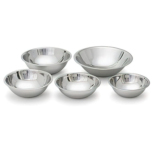 4 Qt Stainless Steel Mixing Bowl, 16 - Cup Capacity - Kitchen Supply Wholesale - 4 Qt Stainless Steel Mixing Bowl, 16 - Cup Capacity