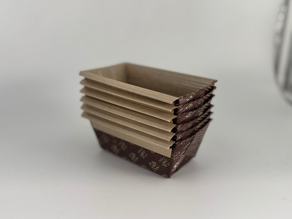 Mini Paper Loaf Pan, 6-Pack