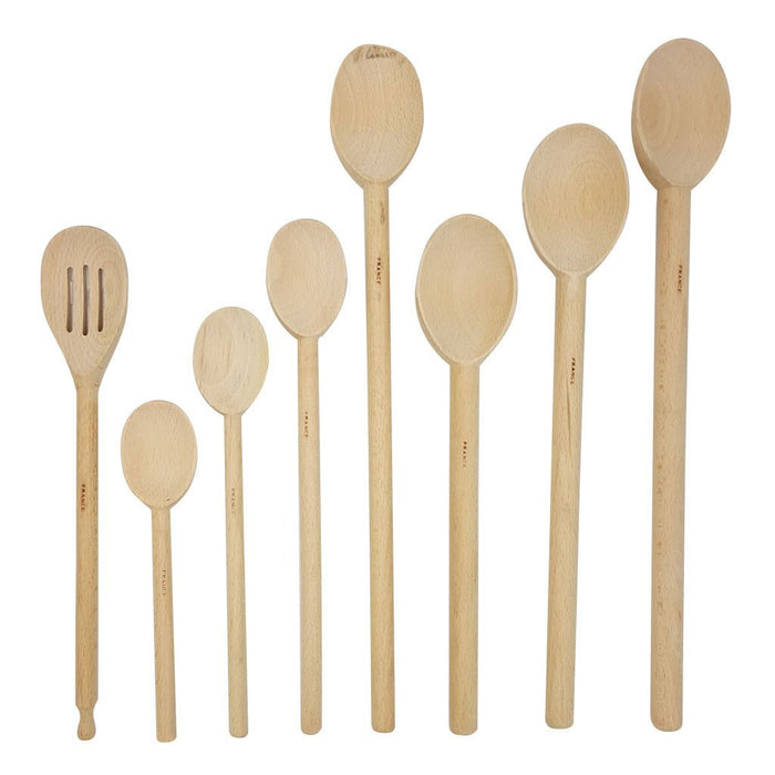 Beechwood Mixing Spoons from France - Kitchen Supply Wholesale - high - quality, all - purpose beechwood wood mixing spoons from France