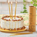 Beeswax Mini Taper Candles Set of 24 - Honey - Kitchen Supply Wholesale - Beeswax mini taper candles tall birthday candle