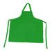 Bib Apron with Pockets and Adjustable Neck, 11 Color Options - Kitchen Supply Wholesale - Green Bib Apron with D - Ring Adjustable Neck