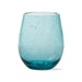 Bubble Glass Stemless Wine 14 ounce, Clear or Aqua - Kitchen Supply Wholesale - Bubble Glass Stemless Wine 14 ounce, Clear or Aqua