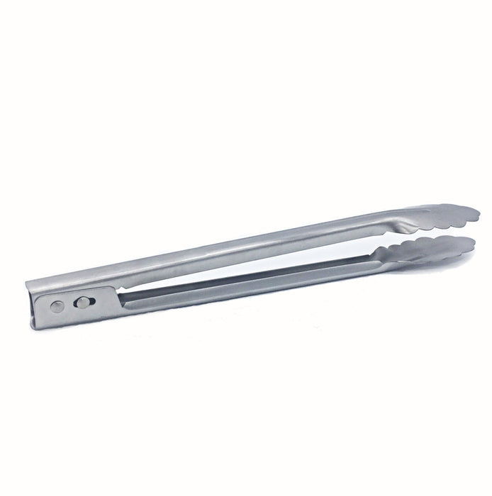 2 PC Stainless Steel Food Tongs - Dallas General Wholesale
