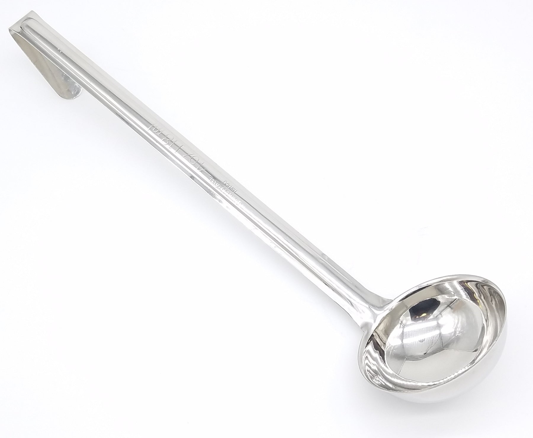 Choice 4 oz. One-Piece Stainless Steel Ladle