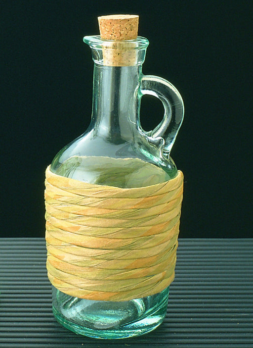 Empty Olive Oil Bottle with Handle and Cork - China Glass Bottle with  Handle and Cork and Olive Oil Bottle with Handle price