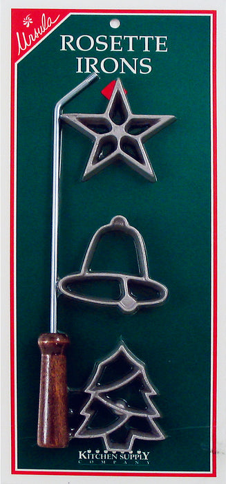 Rosette Mold Sets with Handles BY KITCHEN SUPPLY