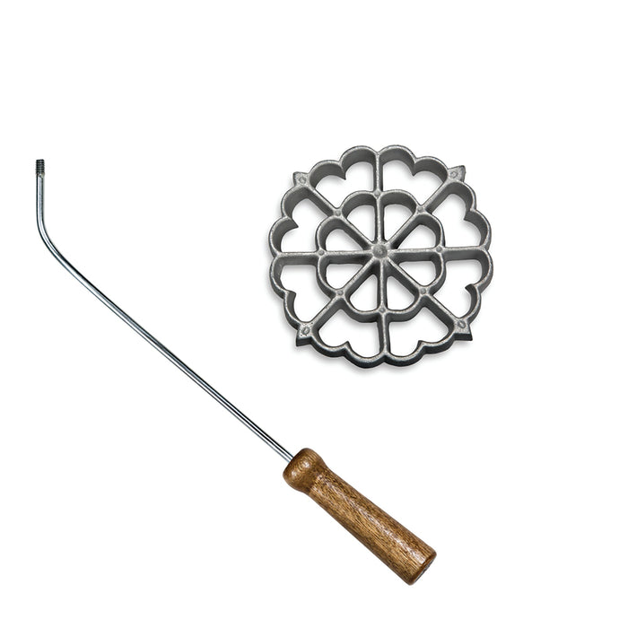 Rosette Mold Sets with Handles BY KITCHEN SUPPLY